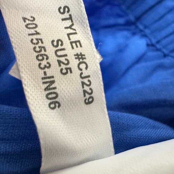 J.Crew Drop Waist Eyelet Midi Skirt Bright Grotto Blue A Line Cotton Small NWT - Picture 12 of 12